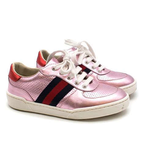 gucci shoes pink with bows|pink Gucci shoes for toddlers.